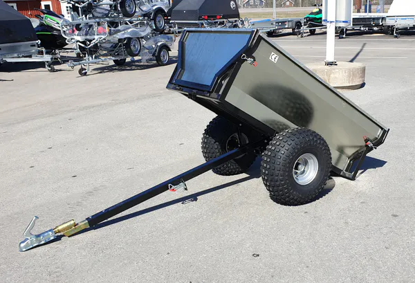 Hovedbilde ATV Henger 800kg m/Tipp - Vribar kulekobling