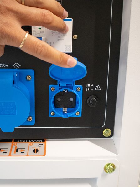 Hovedbilde HYUNDAI 6,5KW i Diesel Inverteraggregat - ...