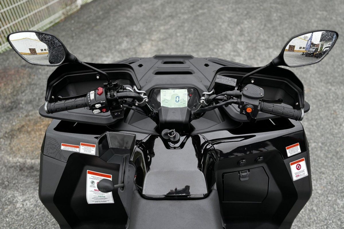 Segway 500 AT5 L Premium 39HK T3b - Sort / Grønn Full Equipped