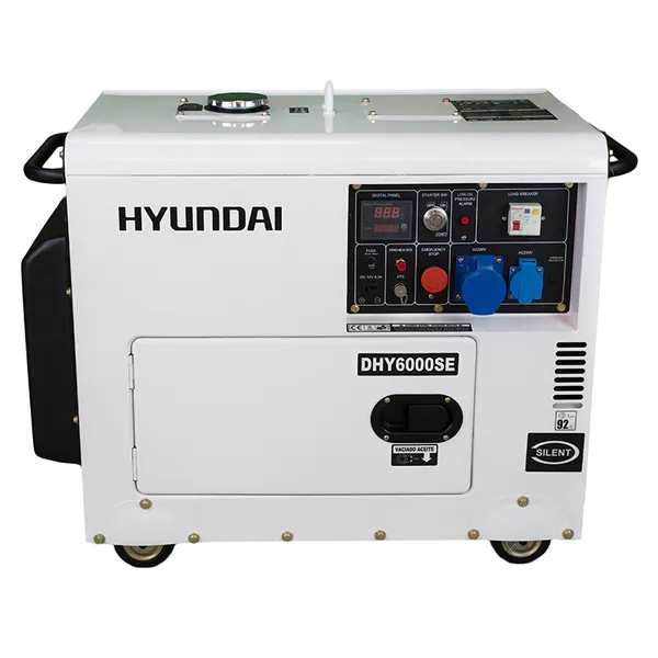 Hovedbilde HYUNDAI 5300W DIESELAGGREGAT M/EL START - ...